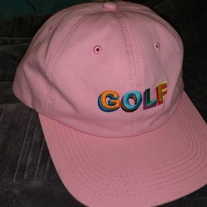 Pink Golf Wang 3d Logo Snapback